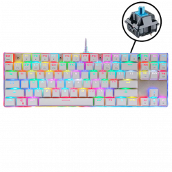 MotoSpeed K87S Wired Mechanical RGB Keyboard - Blue Switches