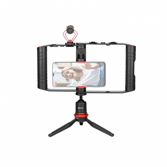 Boya Multifunctional Smartphone Video Kit - BY-VG380 Boya Multifunctional Smartphone Video Kit - BY-VG380