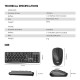 Fantech GO WK894 Wireless Keyboard Mouse combo - Black Fantech GO WK894 Wireless Keyboard Mouse combo - Black