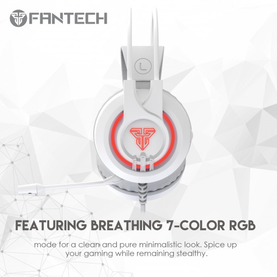 Fantech HG20 Wired Gaming SpaceEdition Headphone - White
