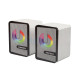 Fantech GS203 2.0 USB Speaker Space Edition - White