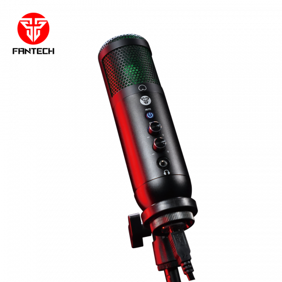 Fantech MCX01 Wired Condeser Microphone - Black Fantech MCX01 Wired Condeser Microphone - Black