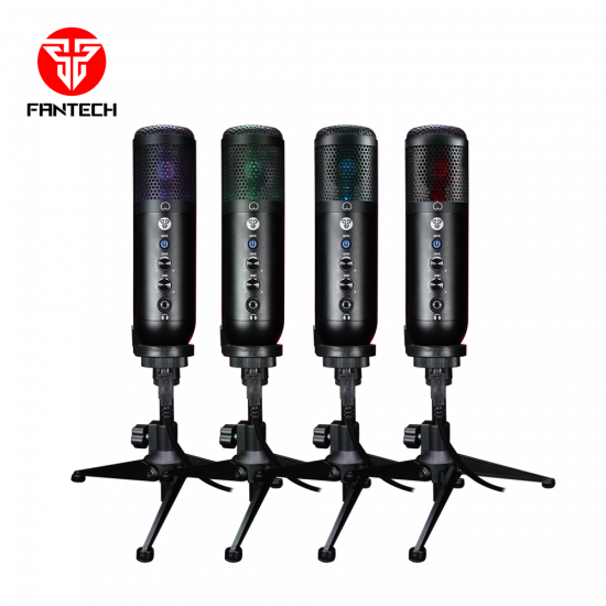 Fantech MCX01 Wired Condeser Microphone - Black Fantech MCX01 Wired Condeser Microphone - Black