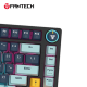 Fantech MK875V2 Wired Mechanical Keyboard - Navy with Blue Switch