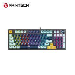 Fantech MK890V2 Wired Mechanical Keyboard - Navy - Red Switch