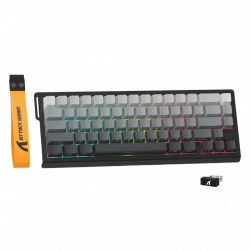 Attack Shark X68Pro Tri-Mode RGB Mechanical Keyboard – Magnetic Switch – Moon Night