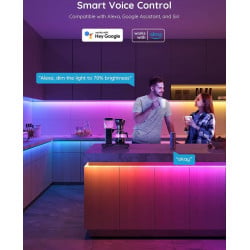 Govee RGBIC Basic Wi-Fi + Bluetooth LED Strip Lights 5m