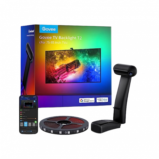 Govee Envisual TV Backlight T2 with Dual Cameras (75-85 inch) Govee Envisual TV Backlight T2 with Dual Cameras (75-85 inch)