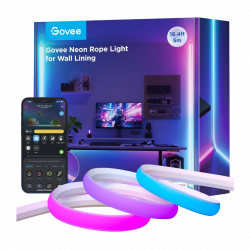 Govee Neon Rope Light for Wall Lining 5M