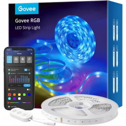 Govee Wi-Fi RGB LED Strip Lights (16.4ft - 2 Rolls) - Upgrade