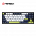 Fantech MK877S Wired Mechanical Keyboard - White - Blue Switch