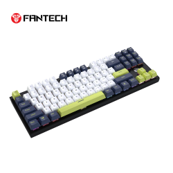 Fantech MK877S Wired Mechanical Keyboard - White - Blue Switch Fantech MK877S Wired Mechanical Keyboard - White - Blue Switch
