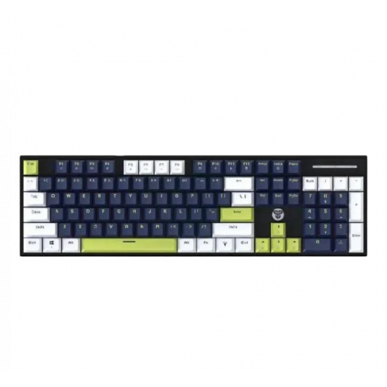 Fantech MK878S Wired Mechanical Keyboard - Blue- Blue Switch