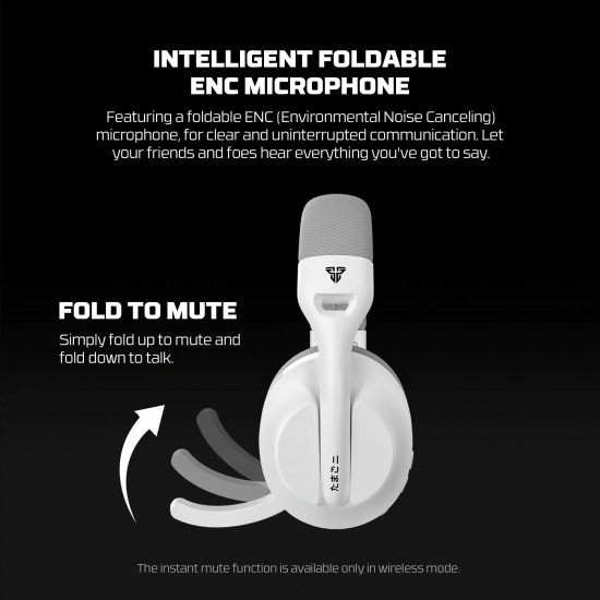 Fantech WHG04 Wireless Headset - White