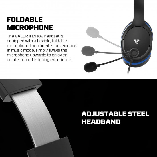 Fantech MH89 Wired Gaming Headphone - Black Fantech MH89 Wired Gaming Headphone - Black