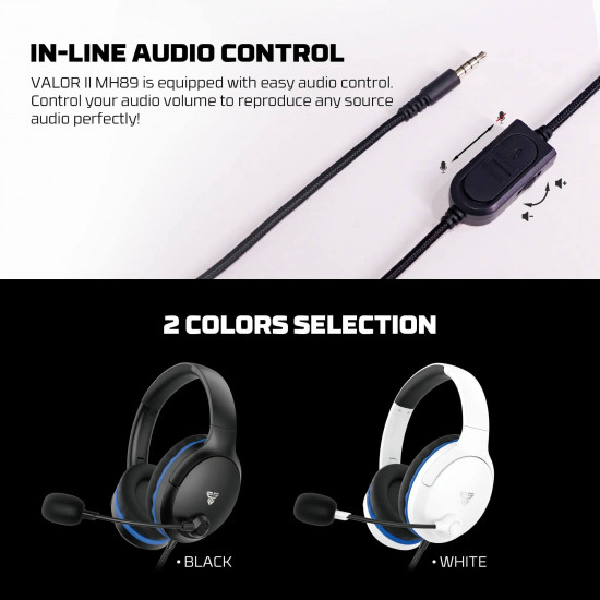 Fantech MH89 Wired Gaming Headphone - Black Fantech MH89 Wired Gaming Headphone - Black
