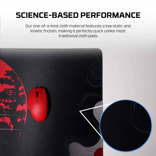 Fantech MP905 ATO KATSUYAMA Gaming Mouse Pad - Black Fantech MP905 ATO KATSUYAMA Gaming Mouse Pad - Black