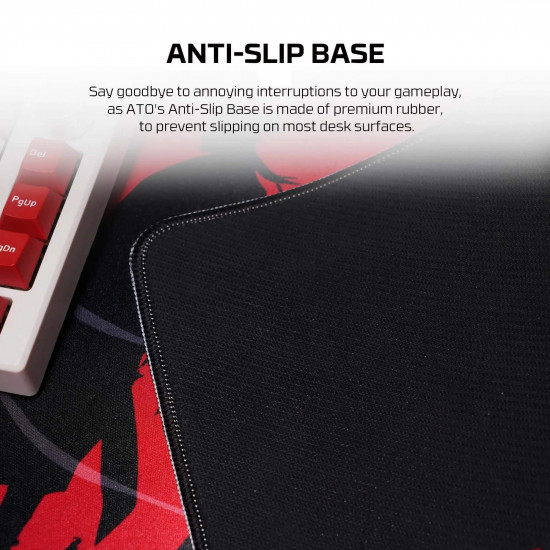 Fantech MP905 ATO KATSUYAMA Gaming Mouse Pad - Black Fantech MP905 ATO KATSUYAMA Gaming Mouse Pad - Black