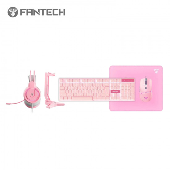 Fantech P51 Sakura 5in1 Gaming Combo - Pink Fantech P51 Sakura 5in1 Gaming Combo - Pink