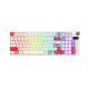 Fantech MK918 Wireless Mechanical Keyboard - White - Red Switch Fantech MK918 Wireless Mechanical Keyboard - White - Red Switch