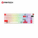 Fantech MK918 Wireless Mechanical Keyboard - White - Red Switch