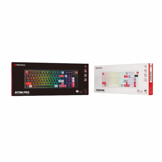 Fantech MK918 Wireless Mechanical Keyboard - Black - Red Switch Fantech MK918 Wireless Mechanical Keyboard - Black - Red Switch