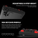 Fantech MK918 Wireless Mechanical Keyboard - Black - Red Switch Fantech MK918 Wireless Mechanical Keyboard - Black - Red Switch