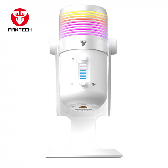 Fantech MCX03 Wired Condeser Microphone - White Fantech MCX03 Wired Condeser Microphone - White