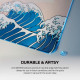 Fantech MP905 ATO KUJIRA NAMI Gaming Mouse Pad - Beige