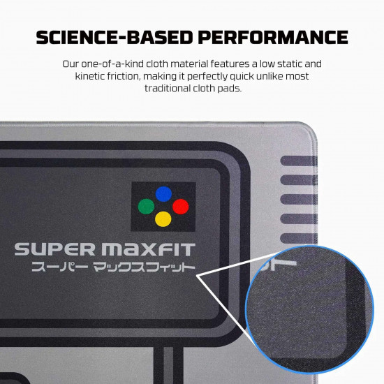 Fantech MP905 ATO SUPER MAXFIT Gaming Mouse Pad - Grey Fantech MP905 ATO SUPER MAXFIT Gaming Mouse Pad - Grey
