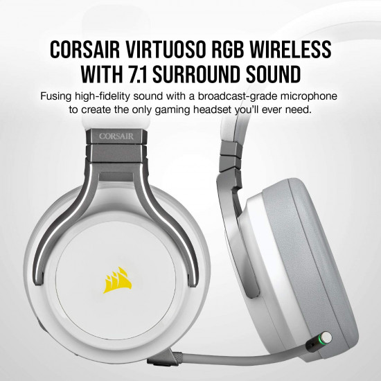 CORSAIR Virtuoso RGB Wireless white CORSAIR Virtuoso RGB Wireless white