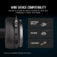 Corsair VIRTUOSO SE RGB Wireless headset - Black Corsair VIRTUOSO SE RGB Wireless headset - Black