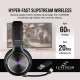 Corsair VIRTUOSO SE RGB Wireless headset - Black Corsair VIRTUOSO SE RGB Wireless headset - Black