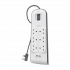 Belkin 6 Outlets 2M Surge Protection Strip with 2 USB Ports