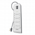 Belkin 8 Outlets 2M Surge Protection Strip with 2 USB Ports