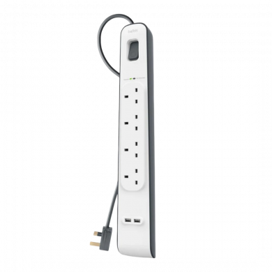 Belkin 4 outlets Surge Protector - 2m