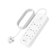 Belkin 6 Outlets 2M Surge Protection Strip with 2 USB Ports (TypeC+A) Belkin 6 Outlets 2M Surge Protection Strip with 2 USB Ports (TypeC+A)