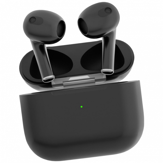 Porodo Blue Deep Bass Wireless Earbuds 3 - Black Porodo Blue Deep Bass Wireless Earbuds 3 - Black
