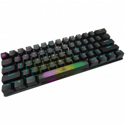 Corsair K70 Pro Mini 60% Wireless RGB Mechanical Gaming Keyboard - Cherry MX Red Switches - Black