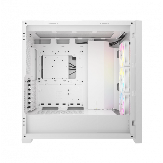 Corsair iCUE 5000D V2 AIRFLOW RGB Tempered Glass Mid-Tower ATX Case - White