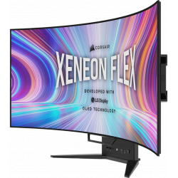 Corsair Xeneon FLEX 45WQHD240 WQHD - 240Hz - 45" Bendable Gaming Monitor - OLED Panel