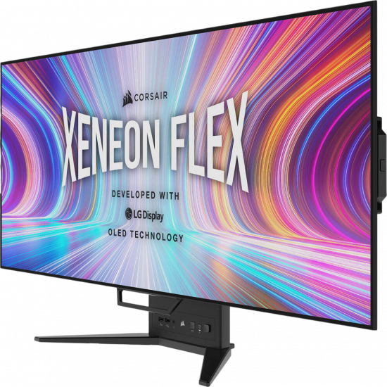 Corsair Xeneon FLEX 45WQHD240 WQHD - 240Hz - 45" Bendable Gaming Monitor - OLED Panel Corsair Xeneon FLEX 45WQHD240 WQHD - 240Hz - 45" Bendable Gaming Monitor - OLED Panel