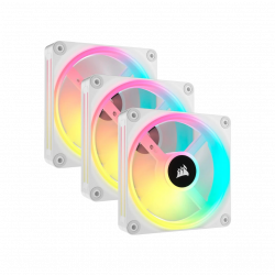Corsair iCue QX120 Starter Kit Fans - White
