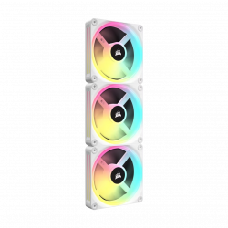 Corsair iCue QX120 Starter Kit Fans - White Corsair iCue QX120 Starter Kit Fans - White