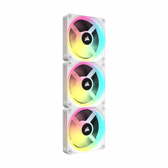 Corsair iCue QX120 Starter Kit Fans - White