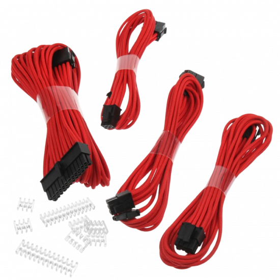 Phanteks Extension Cable Kit - Red Phanteks Extension Cable Kit - Red