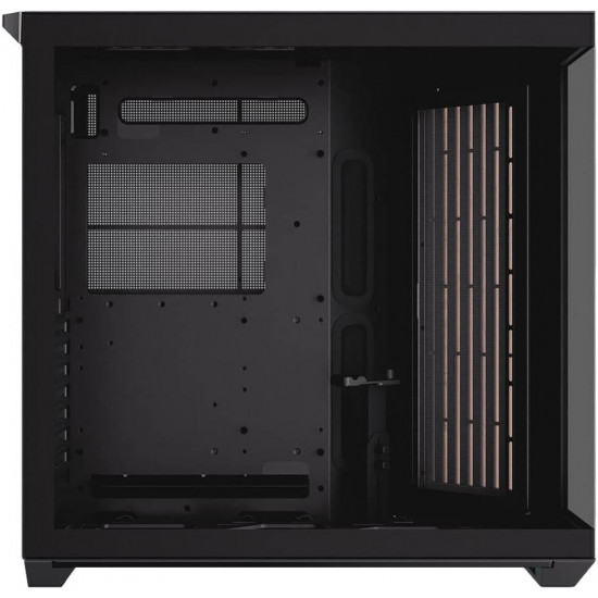 APNX V1 ATX Mid Tower (Glass Edition Wood) - Black