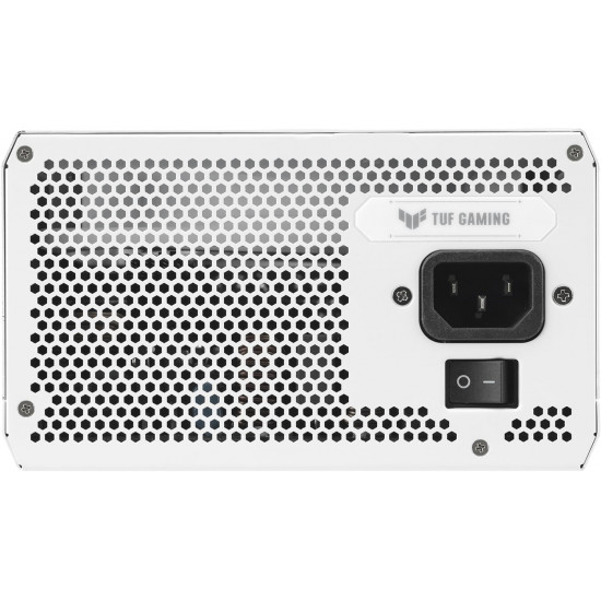 ASUS TUF Gaming 1000G White - 1000W - 80 Plus Gold - Fully Modular - PSU ASUS TUF Gaming 1000G White - 1000W - 80 Plus Gold - Fully Modular - PSU