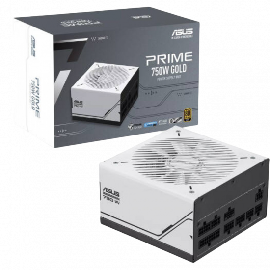 ASUS TUF Gaming AP-750G - 750W - 80 Plus Gold - Fully Modular - BK/WH - PSU ASUS TUF Gaming AP-750G - 750W - 80 Plus Gold - Fully Modular - BK/WH - PSU
