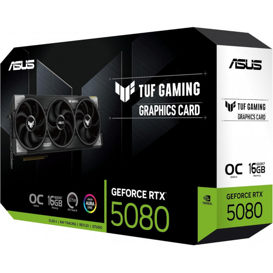 ASUS TUF Gaming GeForce RTX 5080 16GB GDDR7 OC Edition GPU ASUS TUF Gaming GeForce RTX 5080 16GB GDDR7 OC Edition GPU